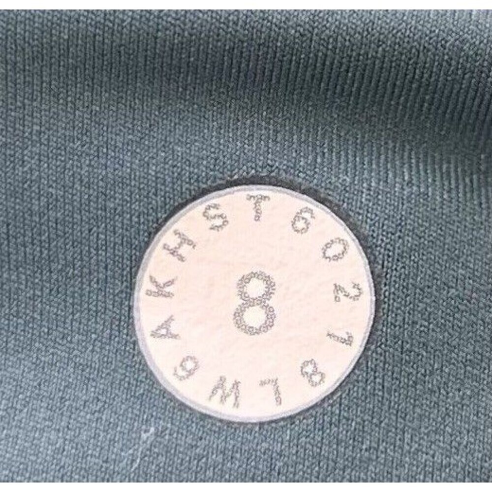 Lululemon Fast Free Crop II *Nulux 19" Grey Eucalyptus Size 8 - Picture 14 of 14
